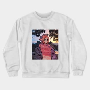 Anime girl Crewneck Sweatshirt